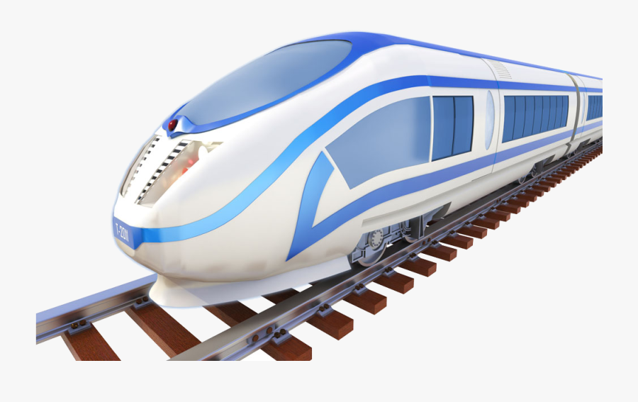 Railways Clipart Bullet Train - Bullet Train Clipart, Transparent Clipart