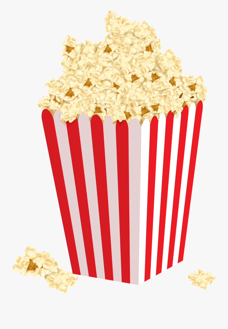 Popcorn Box Clipart Png, Transparent Clipart