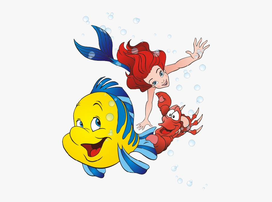 Mermaid - For - Kids - Little Mermaid Stickers, Transparent Clipart