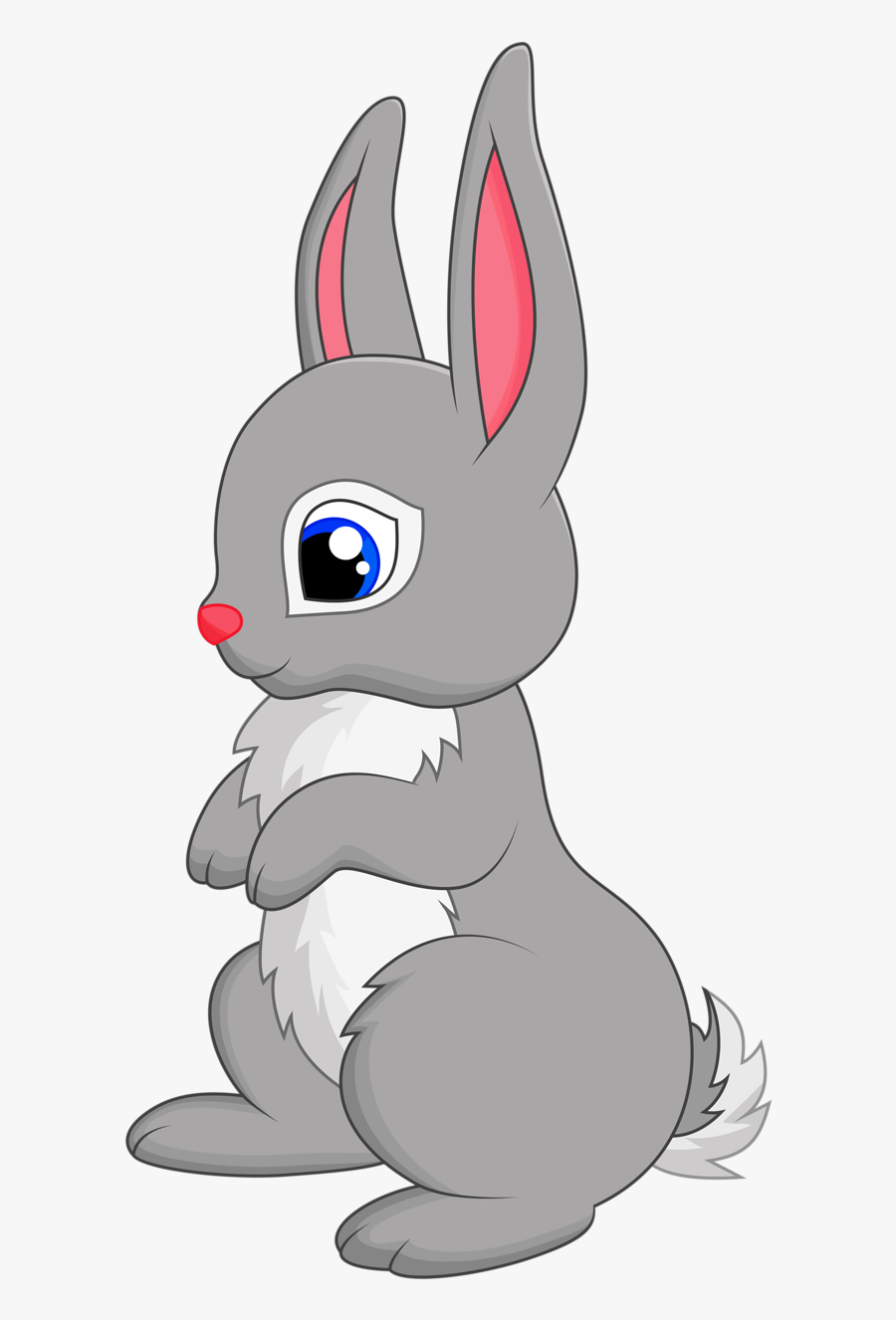 Bunny Clipart Conejo - Conejos De Pascua Animado , Free Transparent Clipart...