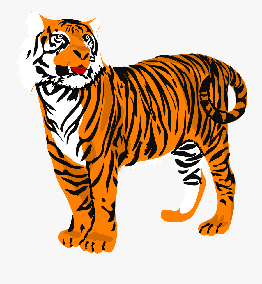 Tiger Clipart, Transparent Clipart