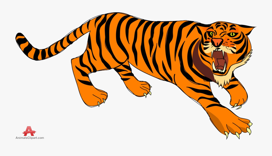 Tiger Clipart Transparent Png - Clip Art Picture Of Tiger, Transparent Clipart