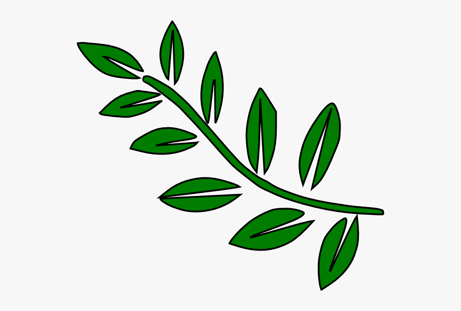 Long Leaf Clipart - Clipart Stem, Transparent Clipart