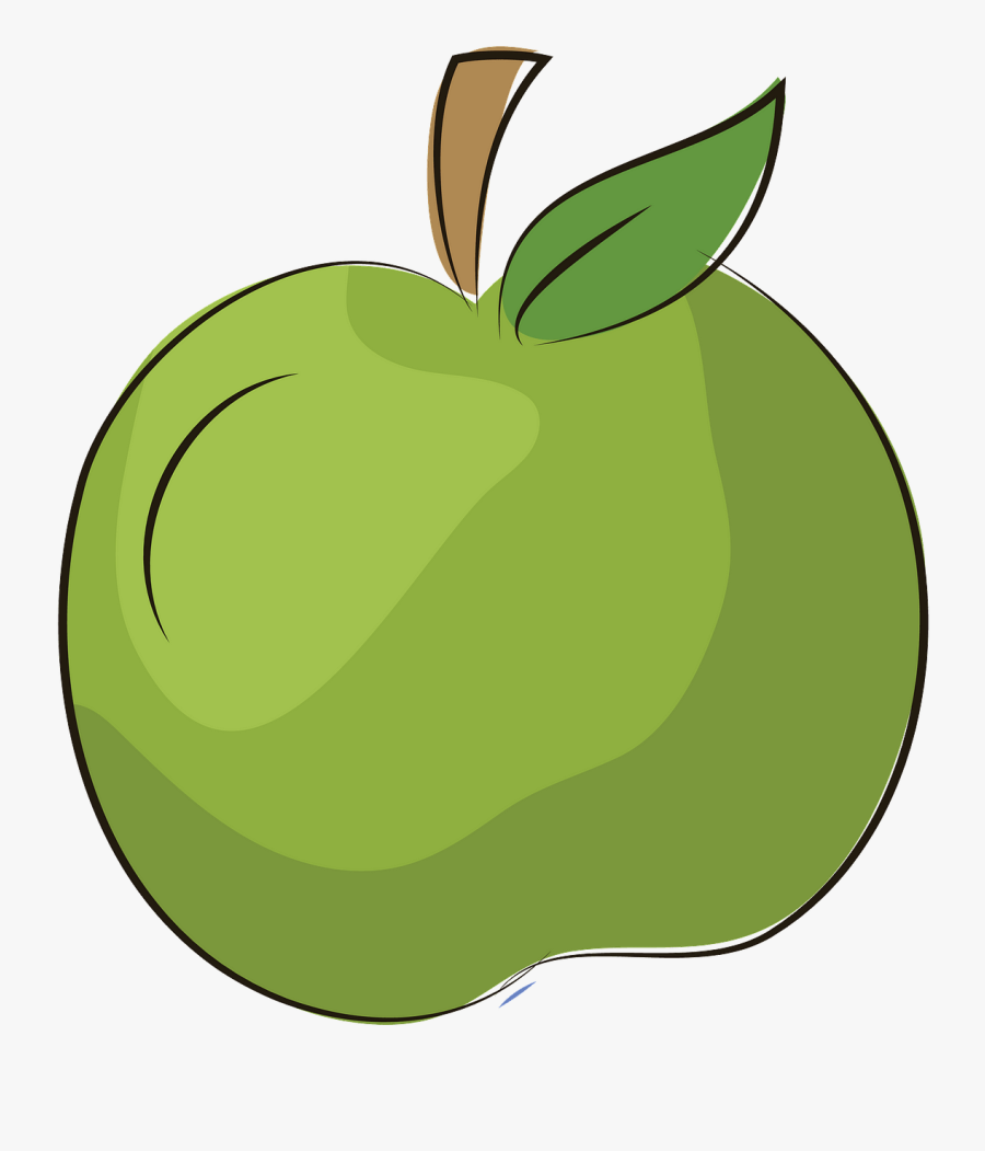 Granny Smith, Transparent Clipart
