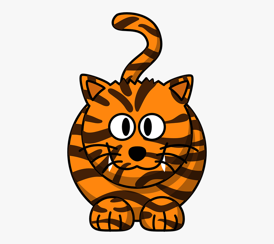 Happy - Tiger - Face - Clip - Art - Reported Speech Game Ppt, Transparent Clipart