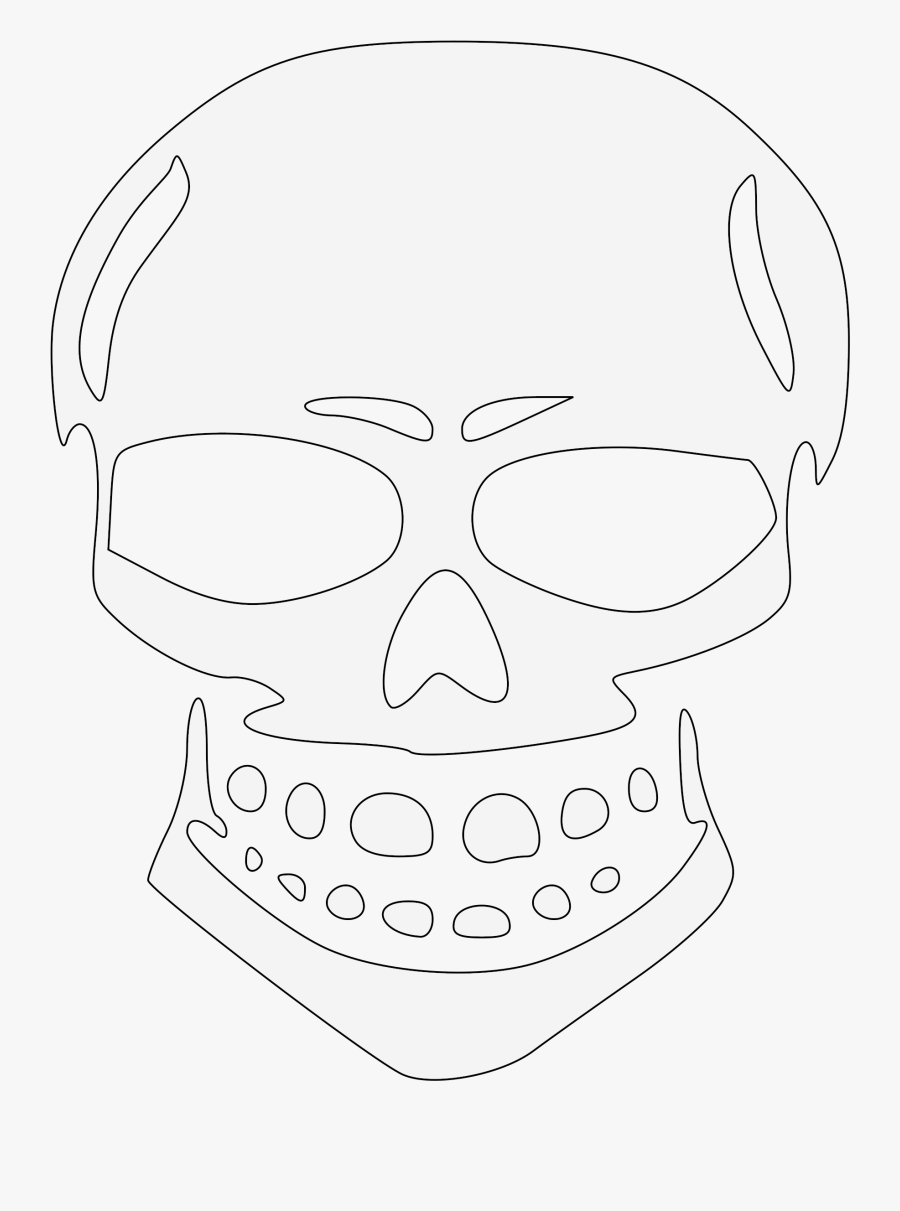 Transparent Evil Skull Png - Skull, Transparent Clipart
