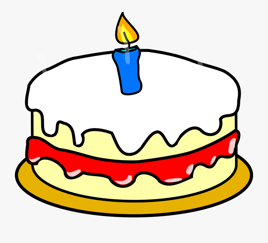 Cake Pic For Coloring, Transparent Clipart