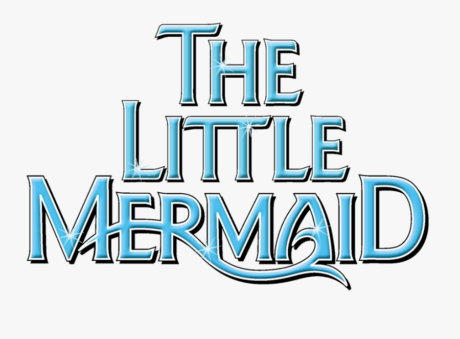 Mermaid Black And White Little Mermaid Clipart Black - Little Mermaid Broadway Logo, Transparent Clipart
