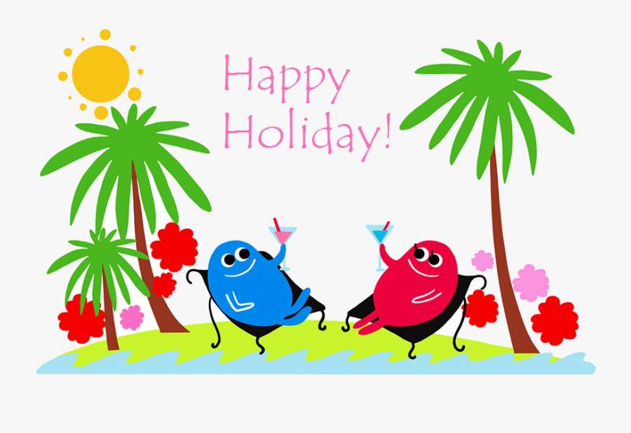 Holiday Happy Holidays Summer Clip Art Graphics Transparent - Happy Summer Holidays Clipart, Transparent Clipart