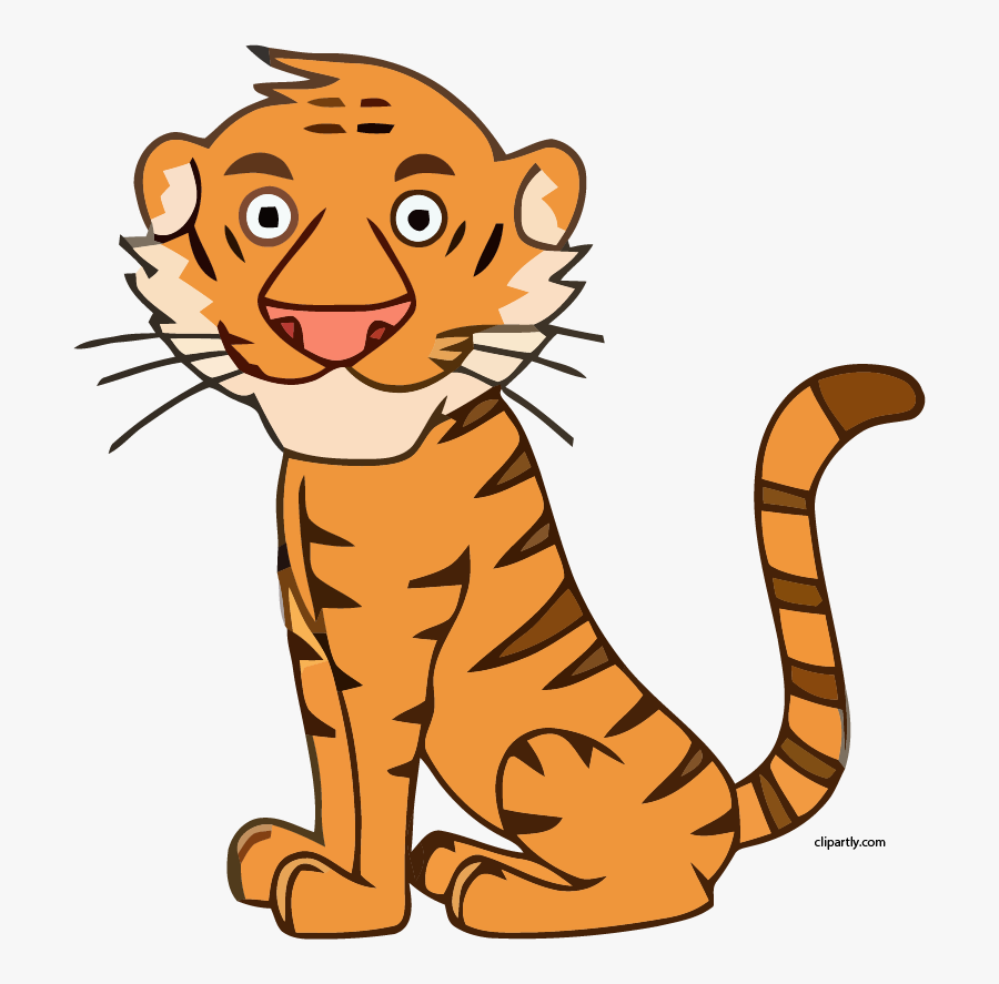 Transparent Tiger Clipart - Tiger Animated Gif, Transparent Clipart