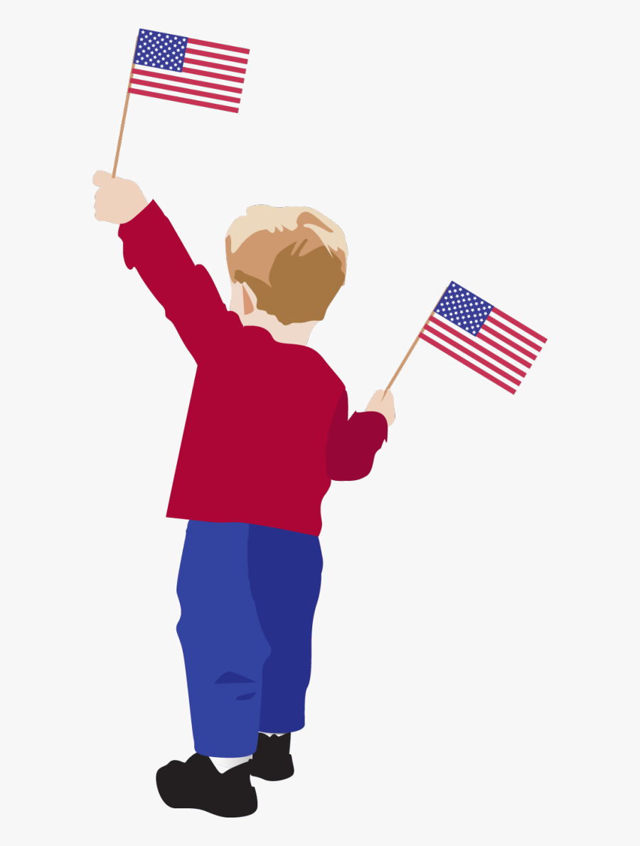 Veterans Day Kids, Transparent Clipart
