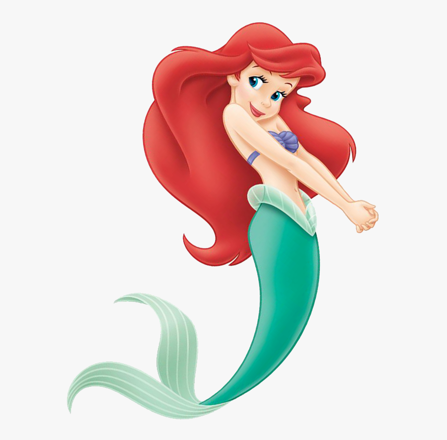 Mermaid Ariel Clip Art - Transparent Ariel Little Mermaid Png , Free