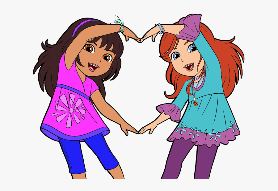 Dora And Friends Clipart Images Cartoon Clip Art - Friend Clipart, Transparent Clipart