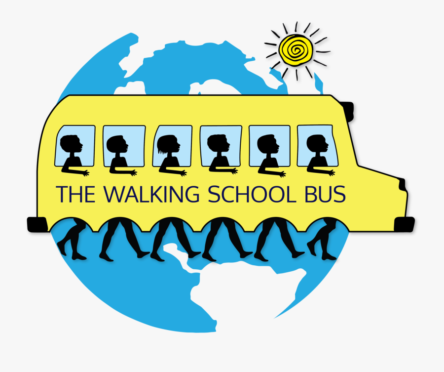 Experience Uganda The Walking School Bus - Walking School Bus Logo, Transparent Clipart