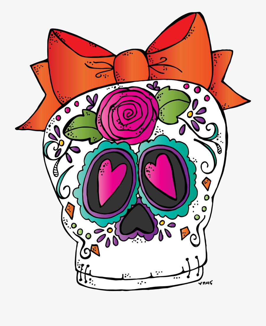 Halloween Sugar Skull Clipart - Melonheadz Halloween, Transparent Clipart