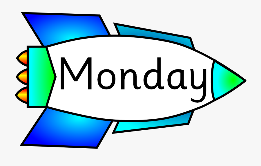 Monday Calendar Clipart - Days Of The Week Clipart, Transparent Clipart