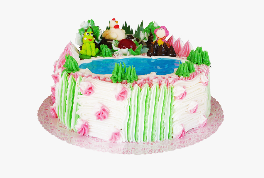 Decorated Birthday Cake Clipart - Birthday Cake Png New, Transparent Clipart