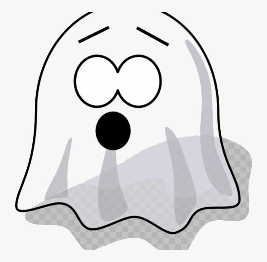 Ghost Cute Clipart Scared Clip Art At Clker Vector - Ghost Clip Art, Transparent Clipart