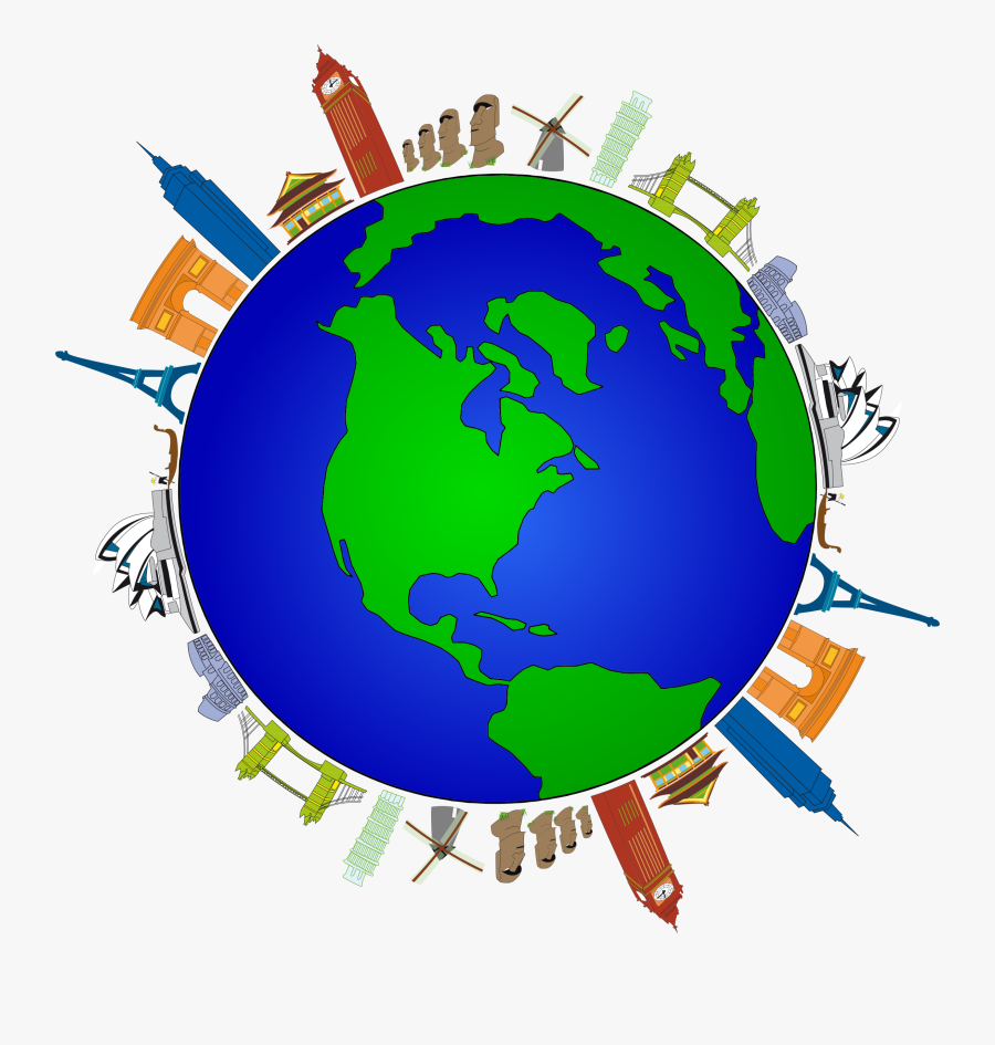 Human Behavior,globe,earth - Poster On Save Environment, Transparent Clipart