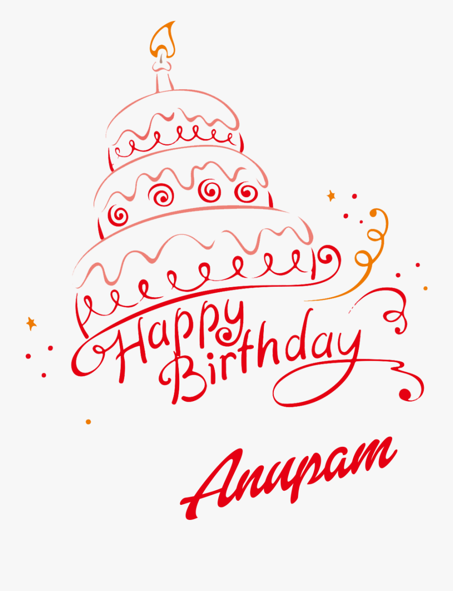 Happy Birthday Anjali Cake , Free Transparent Clipart ClipartKey