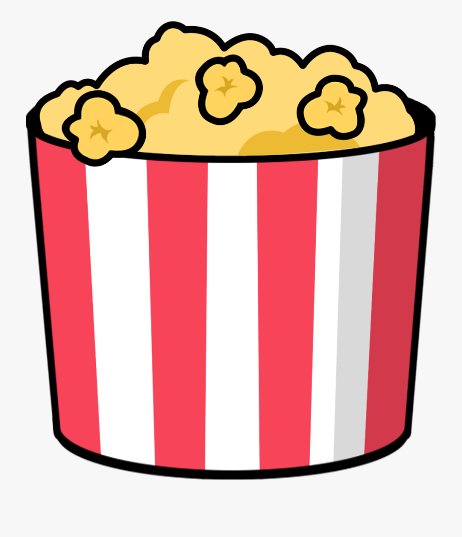 Popcorn Free To Use Clipart - Cartoon Popcorn Transparent, Transparent Clipart