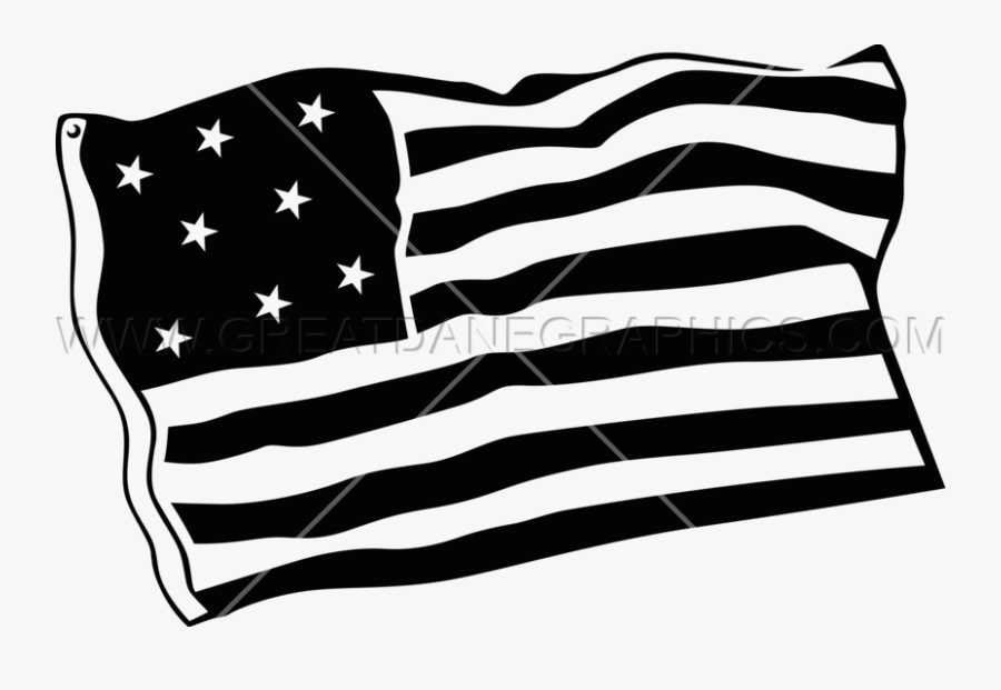 Transparent American Flag Clipart - Flag Of The United States, Transparent Clipart