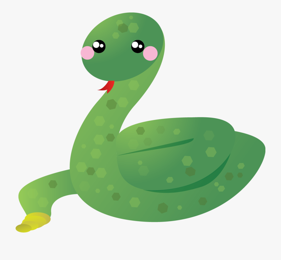 Snake Free To Use Cliparts - Transparent Background Snake Cartoon, Transparent Clipart