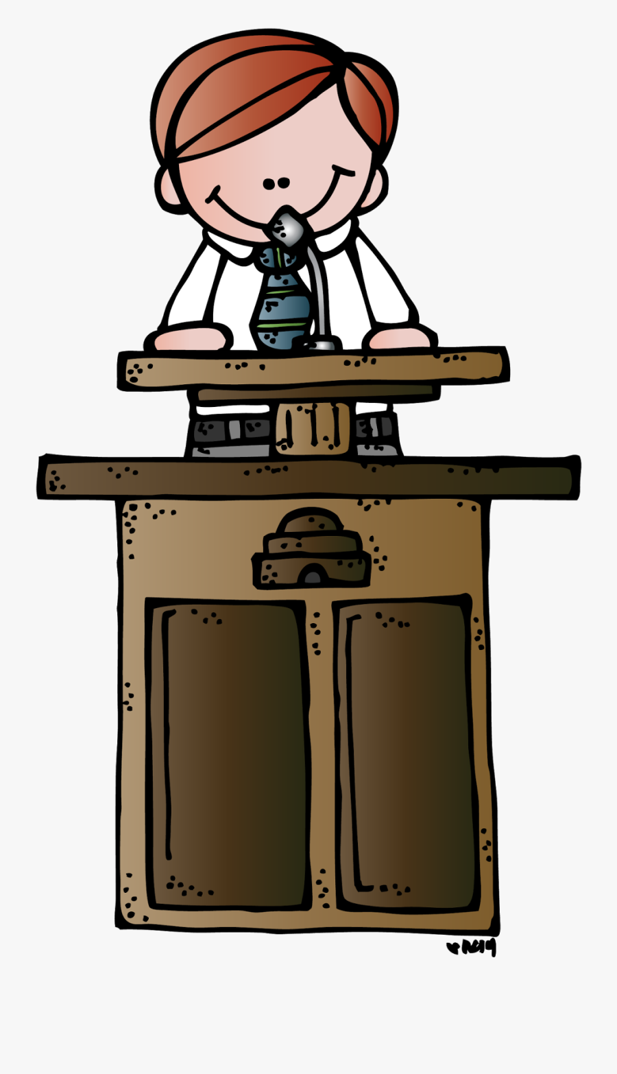 Melonheadz Girl Clipart - Lds Pulpit Clipart, Transparent Clipart