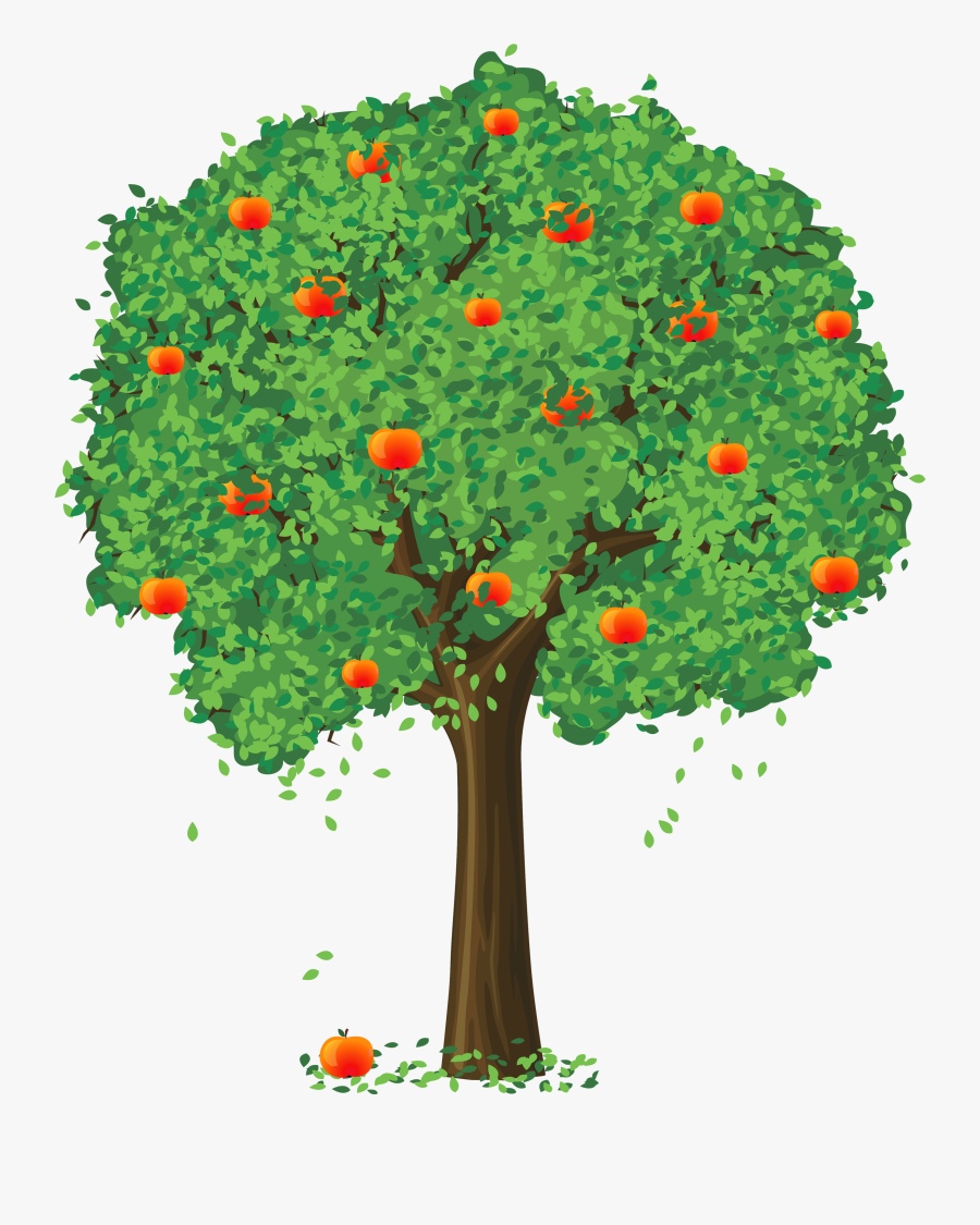 Trees Tree Apple Orchard Kid Clipart Clipart - Apple Tree Clipart Png, Transparent Clipart