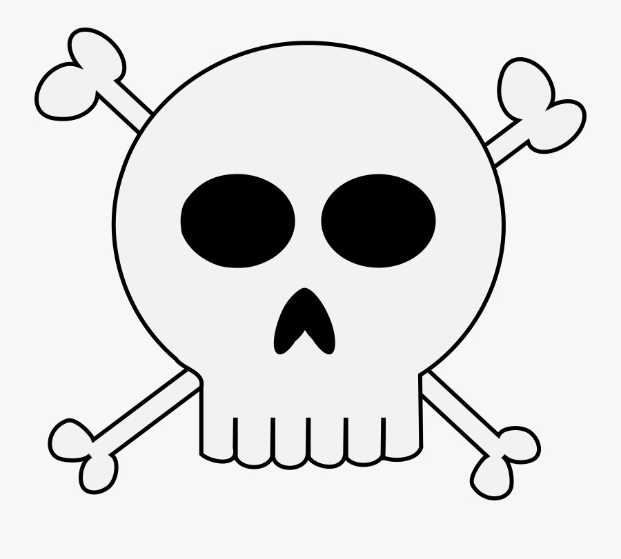 Skull And Crossbones Favicon, Transparent Clipart
