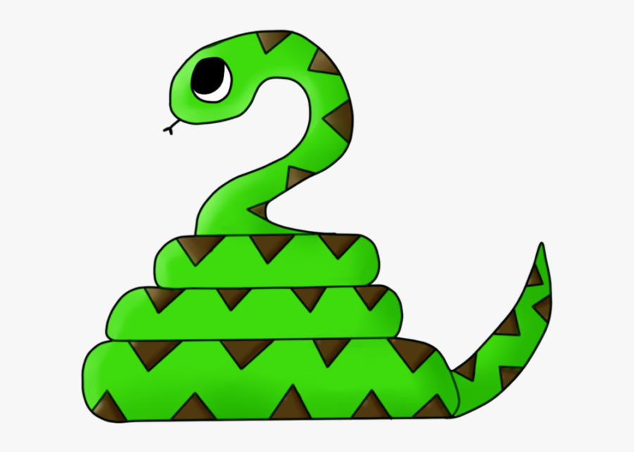 Simple Halloween Snake Clipart Image - Snake Clipart Transparent Background, Transparent Clipart