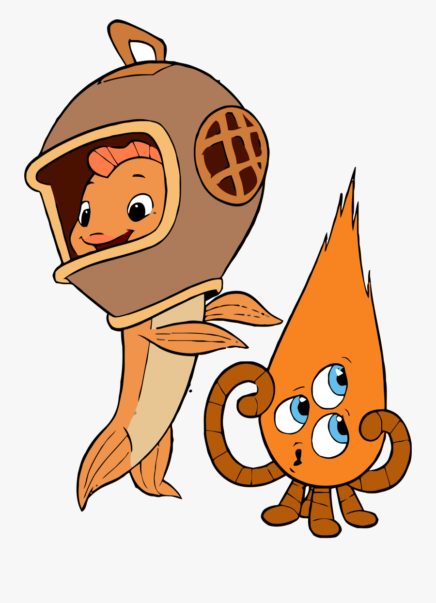 Chicken And Fish Clipart - Fish Out Of Water From Chicken Little, Transparent Clipart