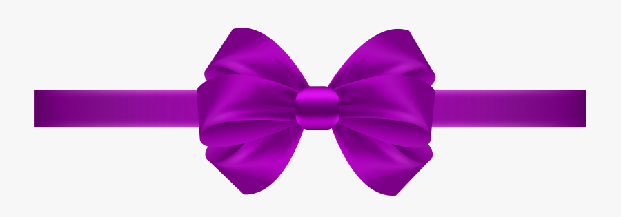 Transparent Ribbon Bow Png - Red Bow Transparent, Transparent Clipart
