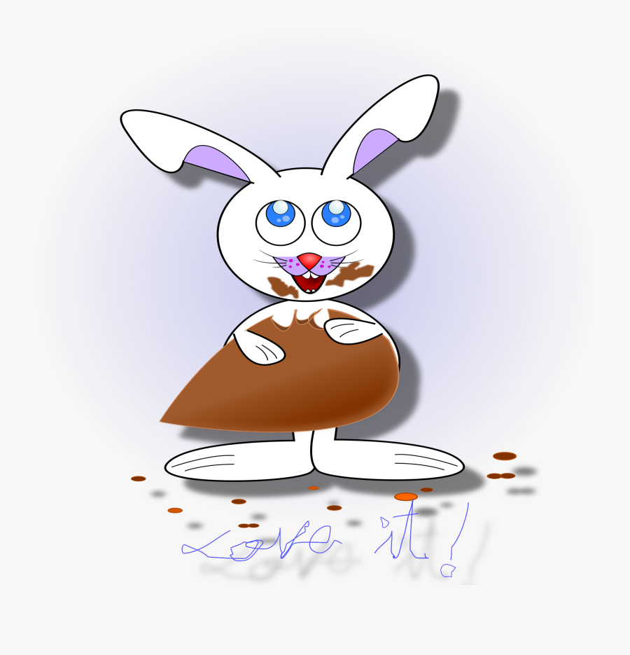 Rabits And Hares,hare,easter Bunny - Cartoon, Transparent Clipart