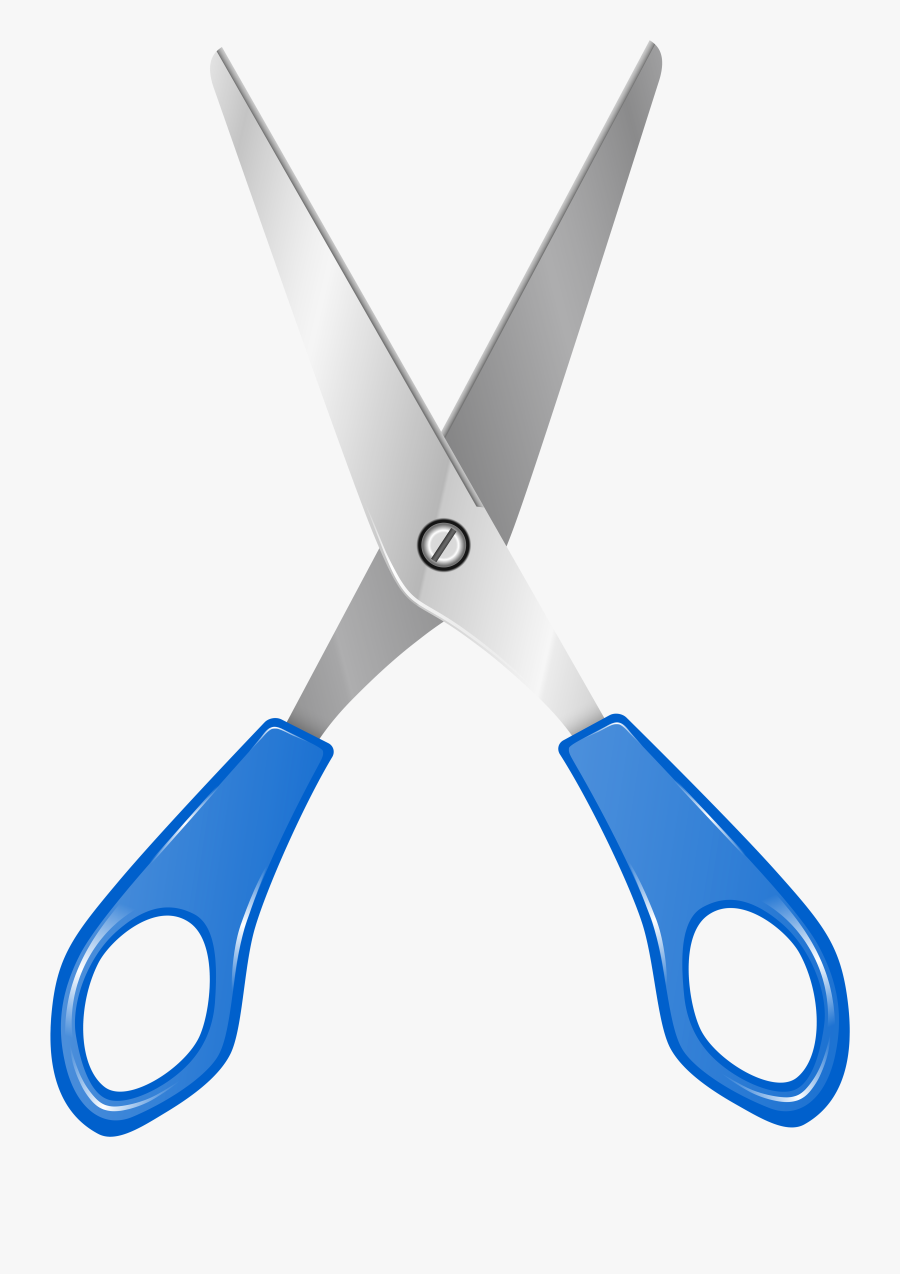 Blue Scissors Png Clip Art - Scissors Png Clip Art, Transparent Clipart