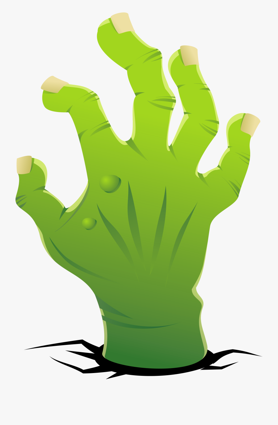 Zombie Hand Clipart Image - Zombie Hand Clipart, Transparent Clipart
