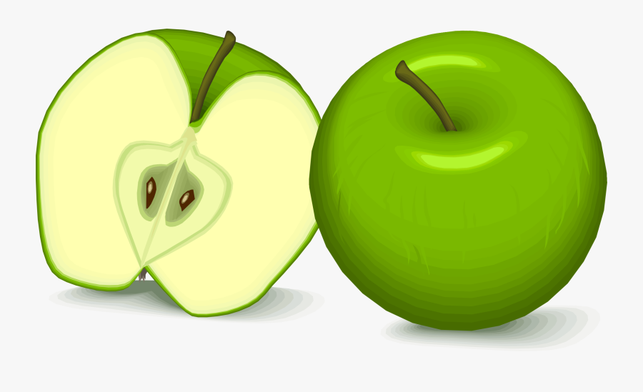 Plant,apple,granny Smith - Gambar Buah Apel Kartun, Transparent Clipart