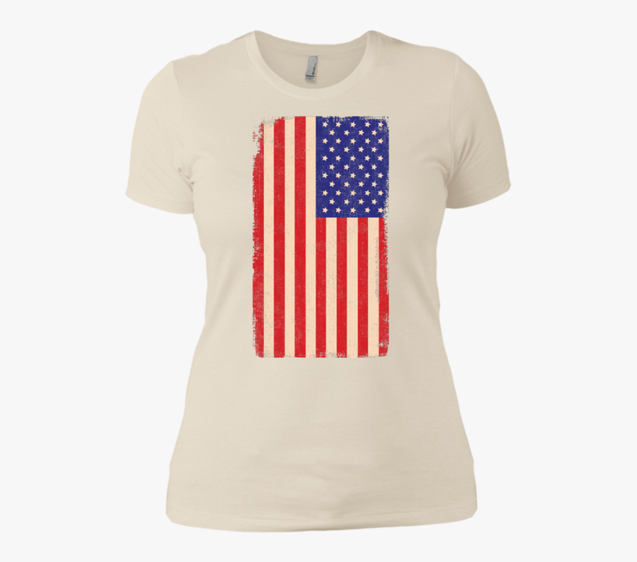 American Flag Vintage Ladies - American Flag, Transparent Clipart
