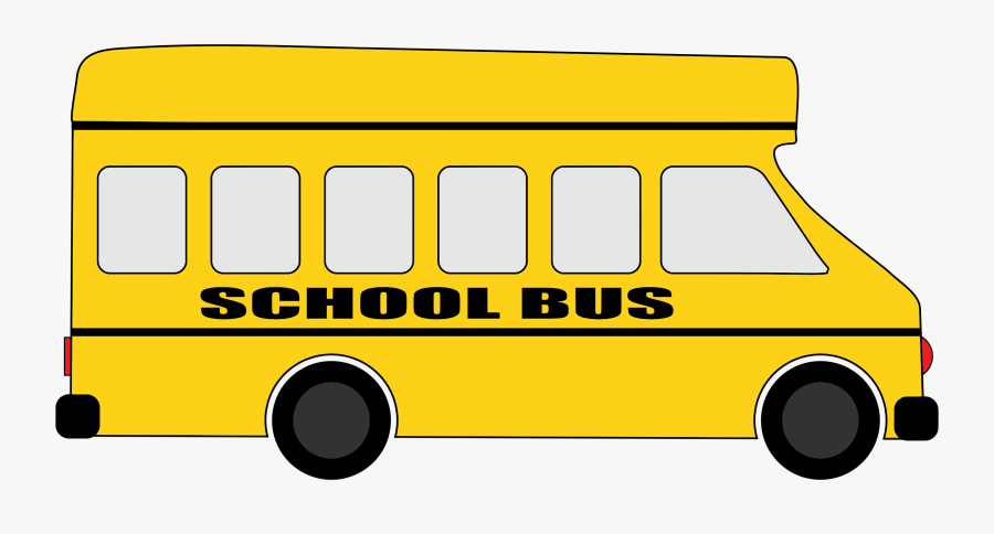 School Yellow Bus Png, Transparent Clipart