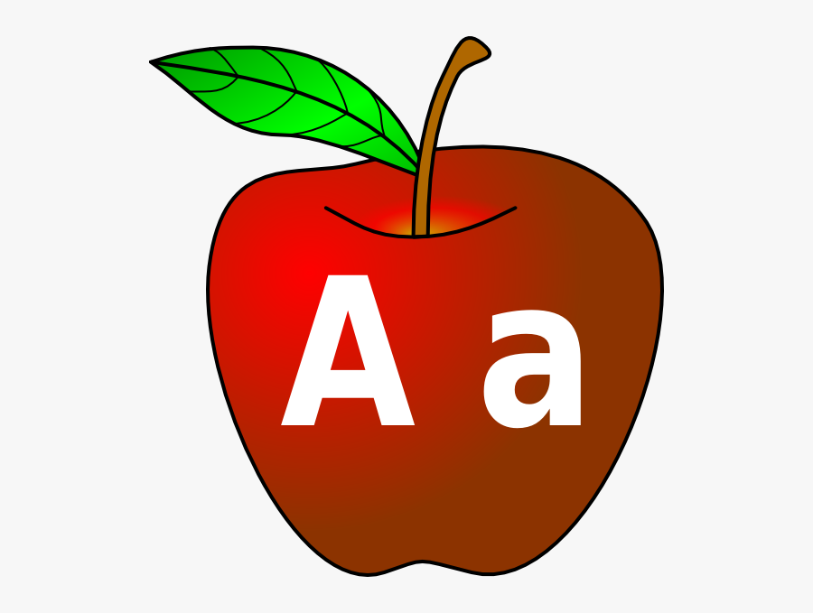 Red Apple Clip Art At Clker - Apple Clip Art, Transparent Clipart