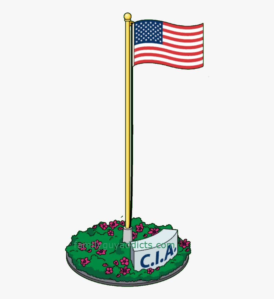 Undercover American Flag - American Flag From American Dad, Transparent Clipart