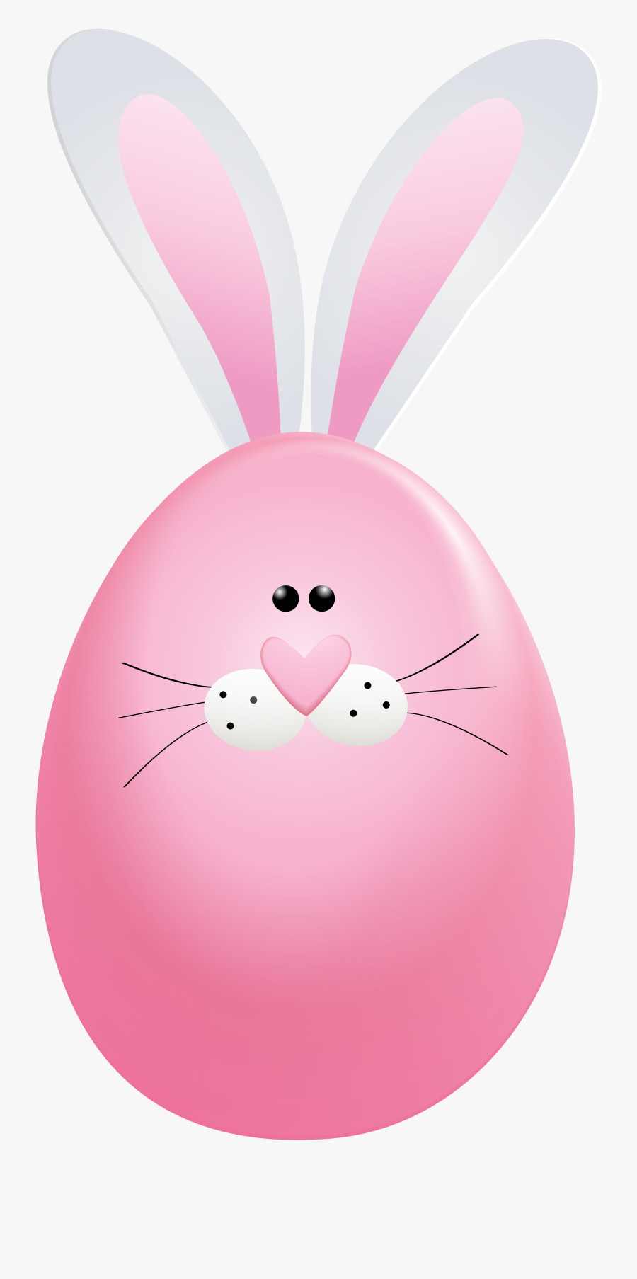 Easter Bunny Clipart Egg - Rabbit, Transparent Clipart