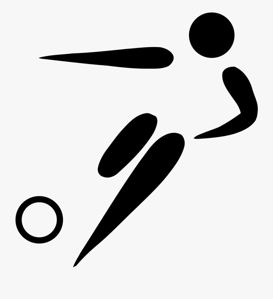 Football Pictogram, Transparent Clipart