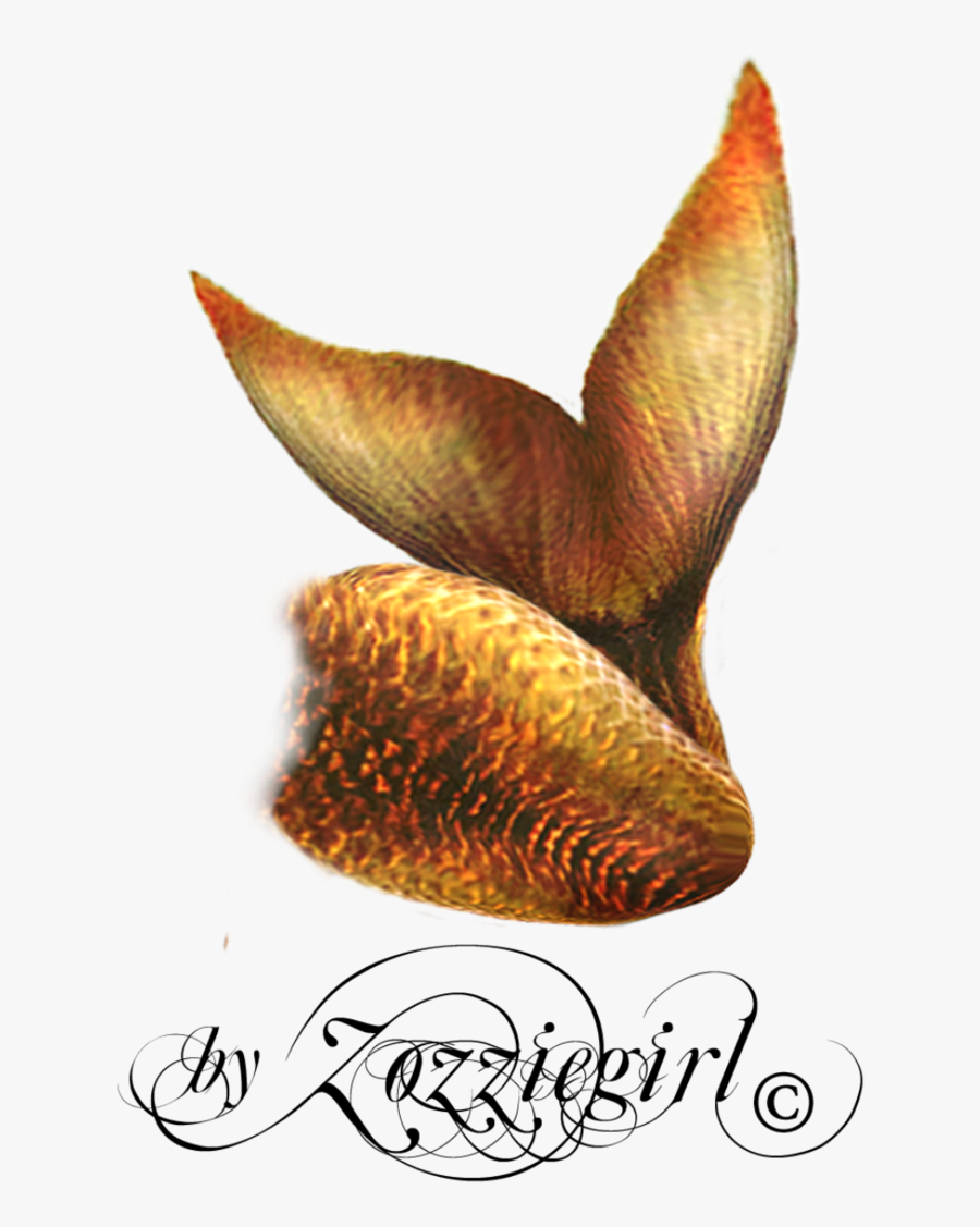 Mermaid Tail Png Clipart - Gold Mermaid Tail Png, Transparent Clipart