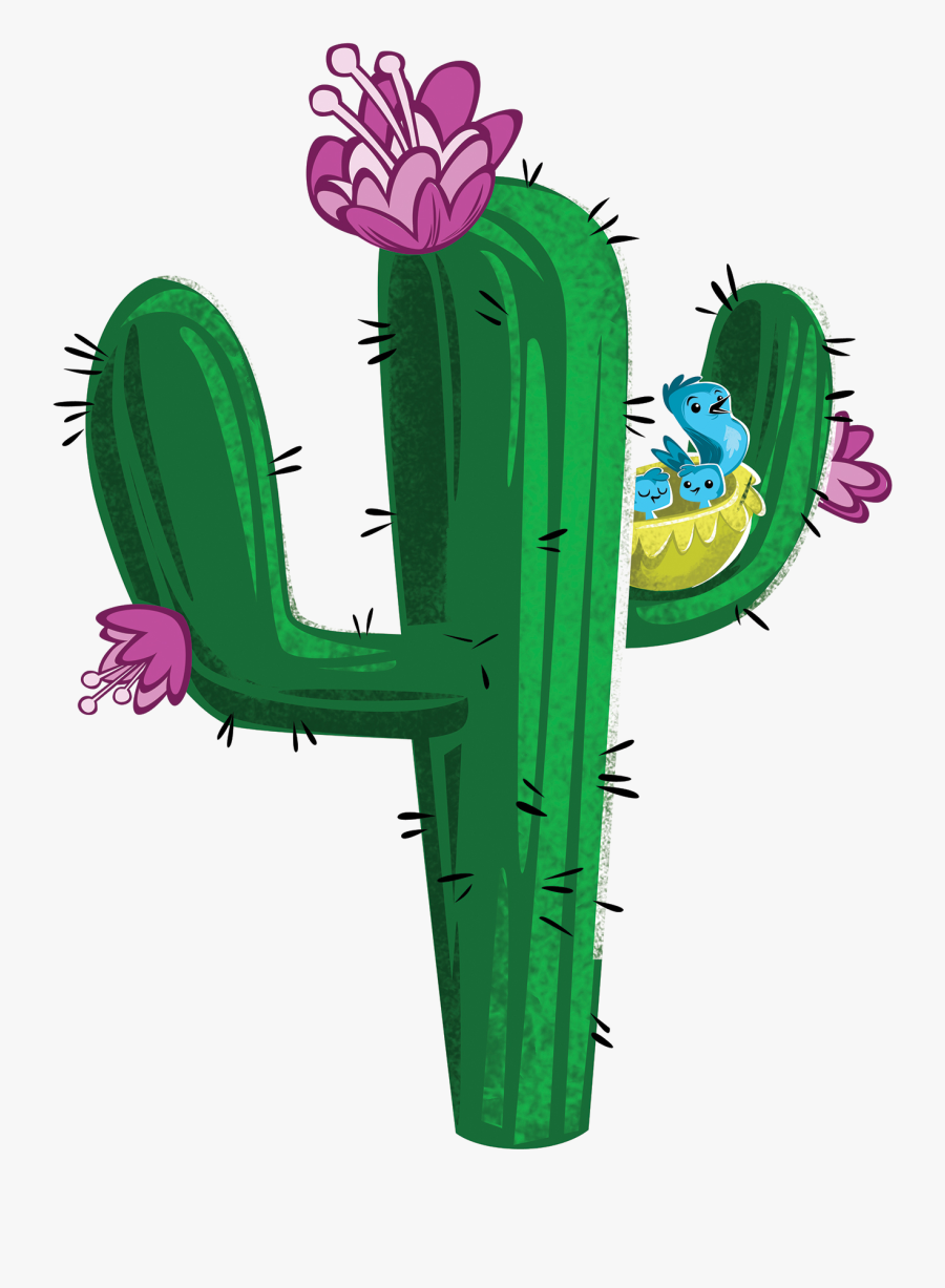 Cactus Clipart Free Images Transparent Png - Mexican Cactus Clipart, Transparent Clipart