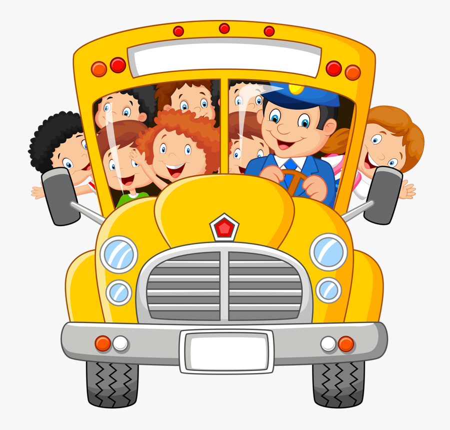 School Bus Clipart Png - School Bus Driver Clip Art, Transparent Clipart