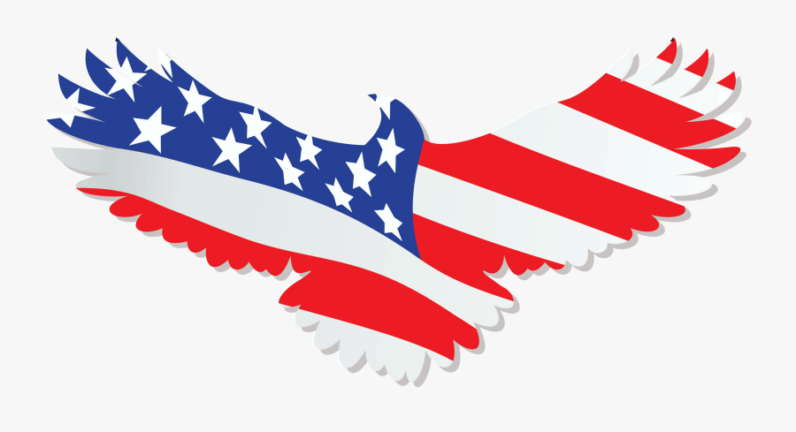 Download Usa Eagle Png - Silhouette Of American Eagle, Transparent Clipart