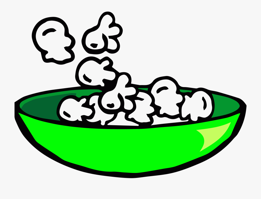 Snack Food Popcorn Clipart Png - Healthy Popcorn Clip Art, Transparent Clipart