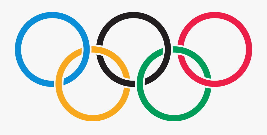 Olympic Rings Logo, Transparent Clipart