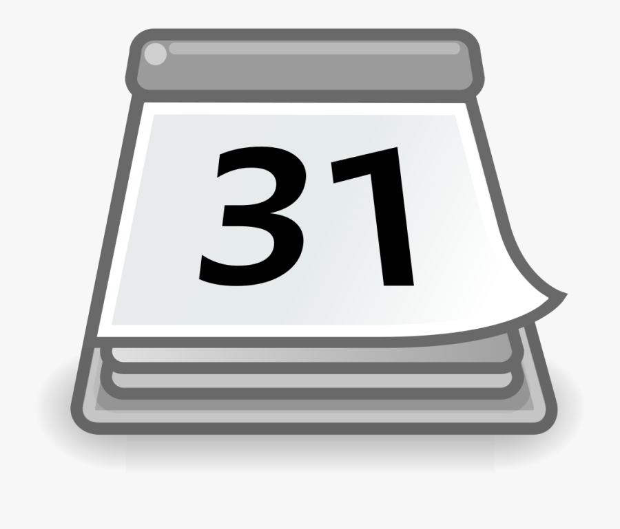 Free Clip Art "tango Office Calendar - Calendar Icon, Transparent Clipart